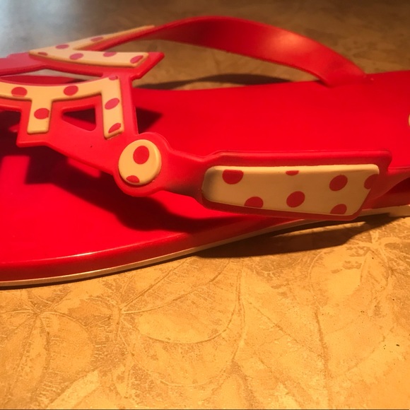 Flip flops. LOVE. Pink and White. Thongs. Sandals. - Picture 5 of 5